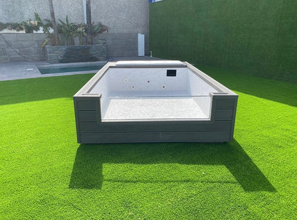 Piscina elevada acero rigido ilu agua