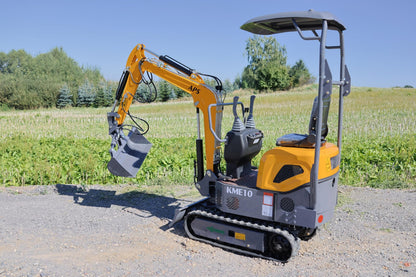 Miniexcavadora APS KME10 con brazo giratorio