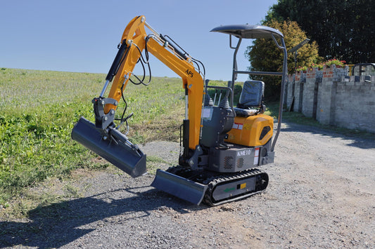 Miniexcavadora APS KME10 con brazo giratorio