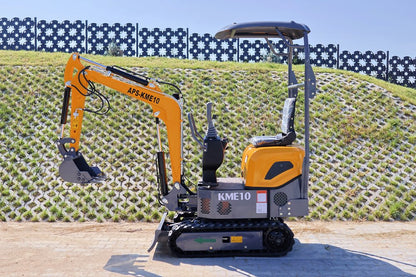 Miniexcavadora APS KME10 con brazo giratorio