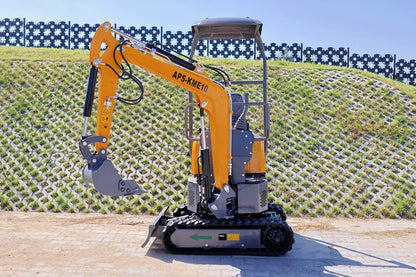Miniexcavadora APS KME10 con brazo giratorio
