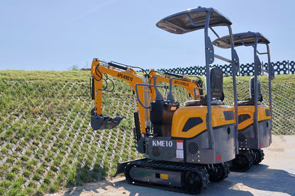 Miniexcavadora APS KME10 con brazo giratorio