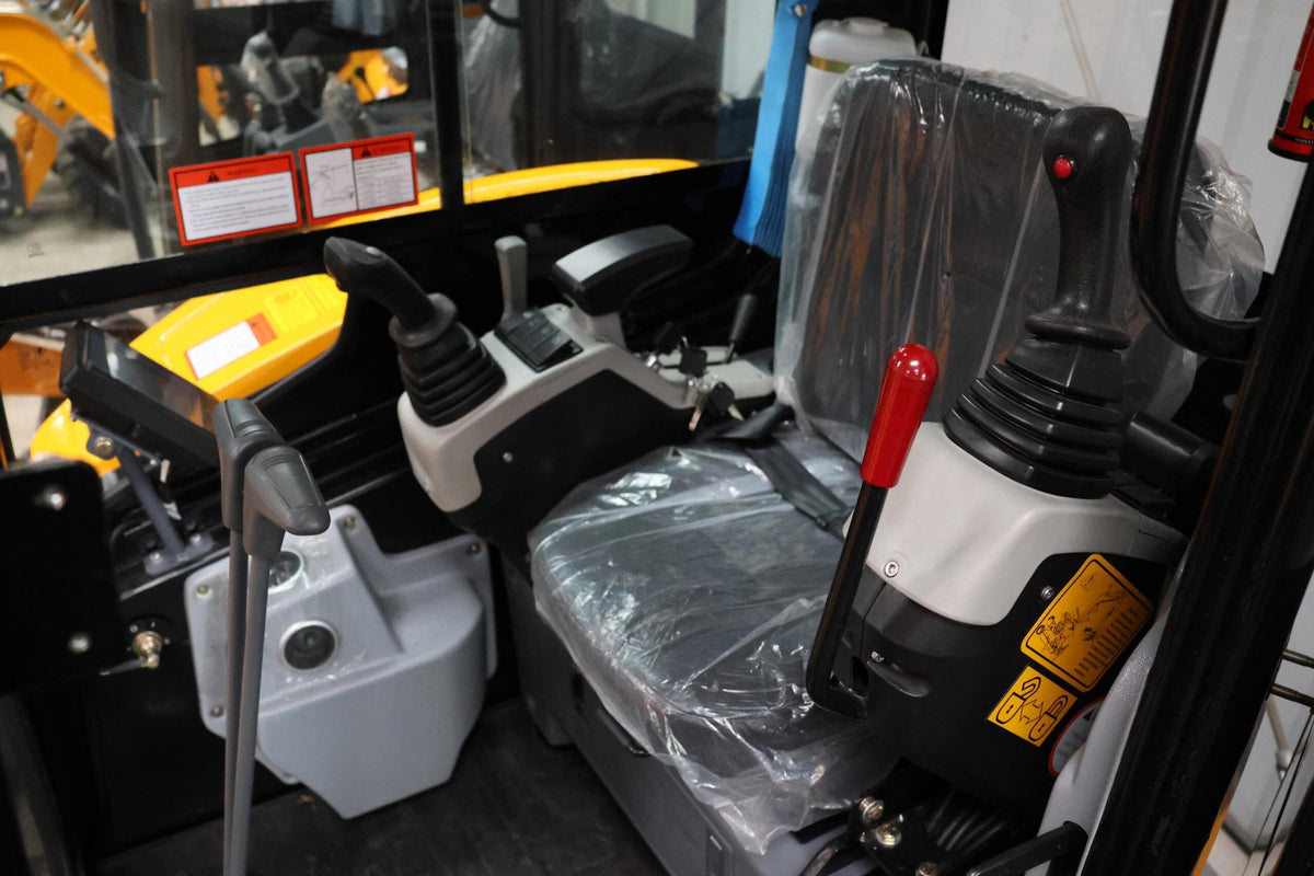 Mini excavadora APS KMZ 28 con brazo de torsión