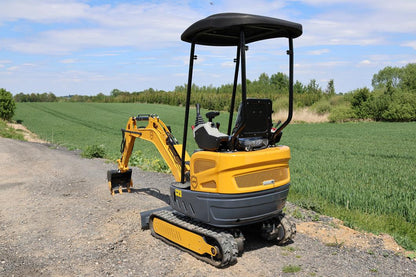 Miniexcavadora APS OKW17 con brazo de torsión