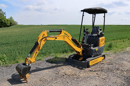 Miniexcavadora APS OKW17 con brazo de torsión