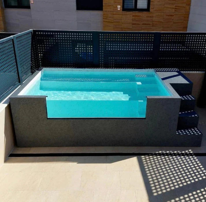 Piscina elevada acero rigido ilu pro 230