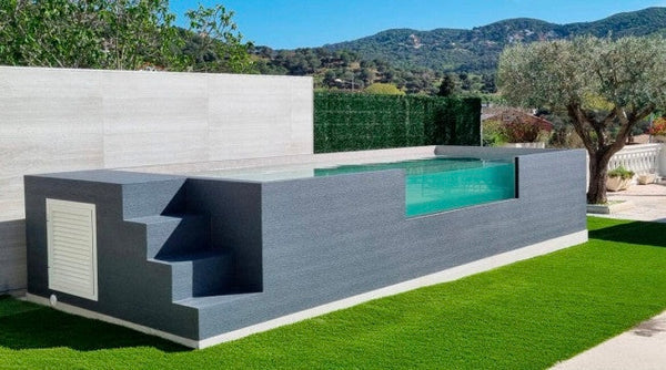 Piscina elevada acero rigido ilu pro 2250