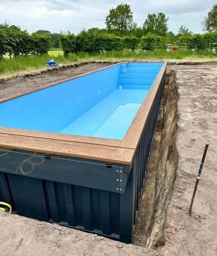 Contenedor piscina de 12m