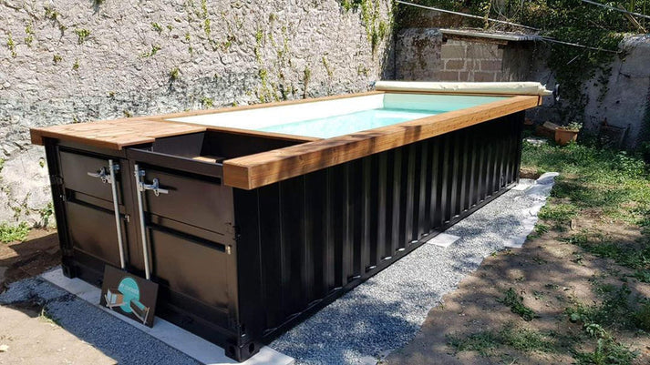 Piscina contenedor de 6 metros