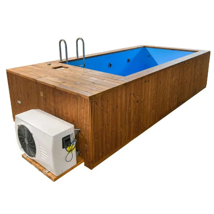 Piscina de madera thermo spa korax 4,8m