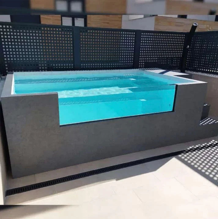 Piscina elevada acero rigido ilu pro 230