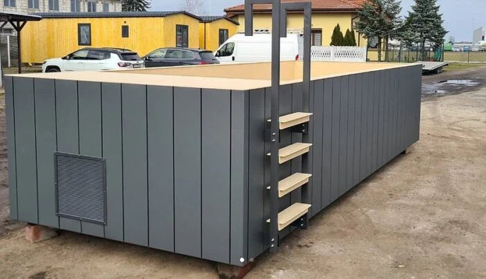 Contenedor piscina polipropileno 6,5x2,6m