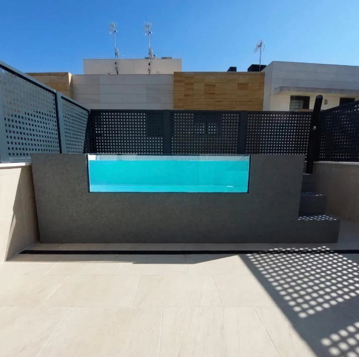 Piscina elevada acero rigido ilu pro 230