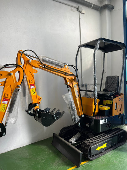 Miniexcavadora Giratoria JPC BAIMSE BM10 1 Tonelada, Motor Monocilíndrico