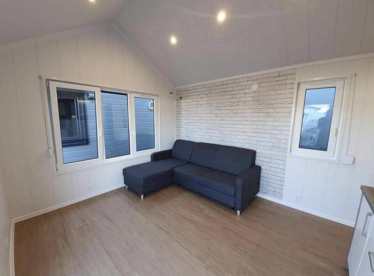 Casa móvil carlos 35 m2 (10 x 3,5 m)