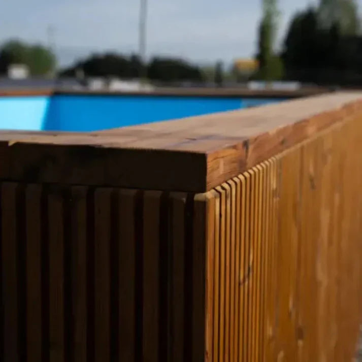 Piscina de madera thermo spa korax 4,8m