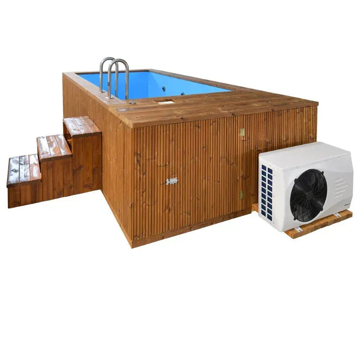 Piscina de madera thermo spa korax 4,8m