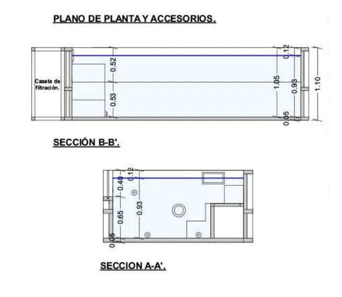 Piscina elevada acero rigido ilu pro 235