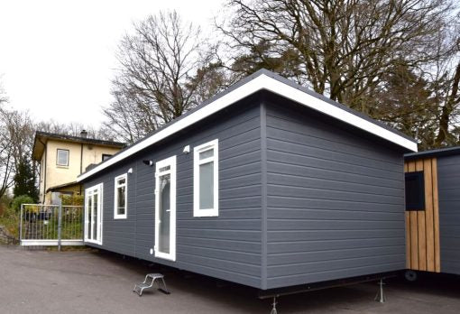 Casa móvil cd chalet 2 dormitorios (10,5 x 4 m)