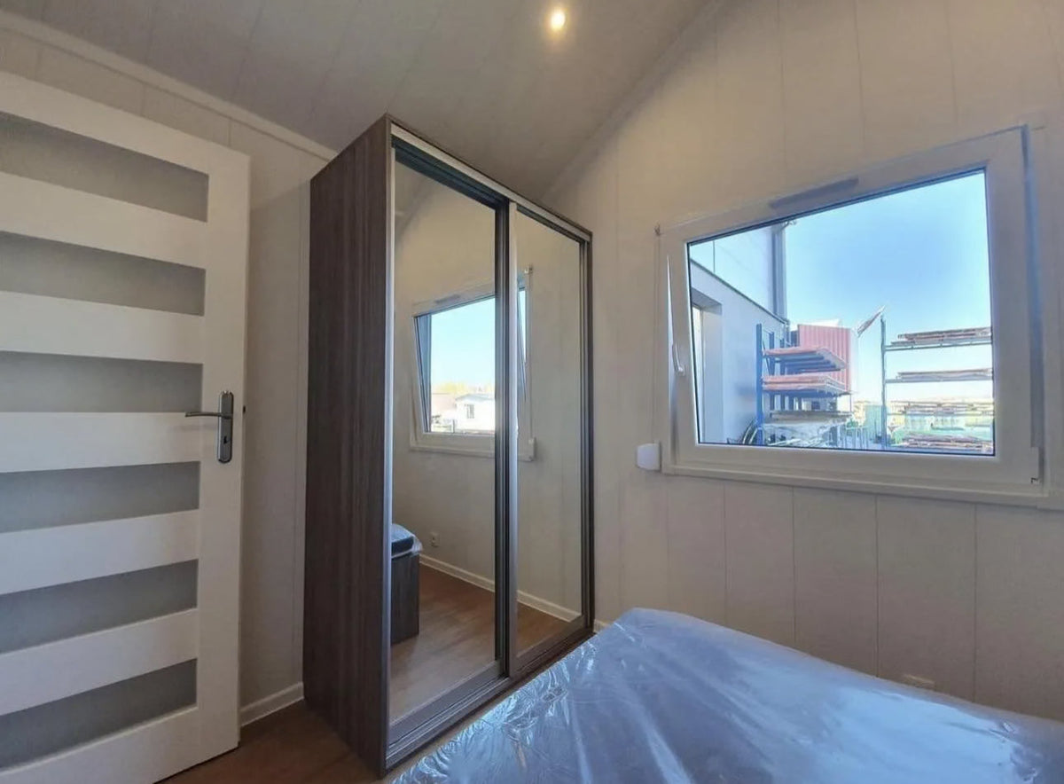 Casa móvil carlos 35 m2 (10 x 3,5 m)