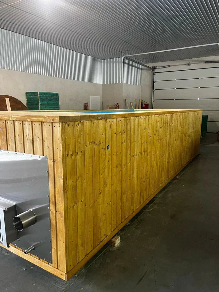 Piscina de madera 6,8mx2,4m