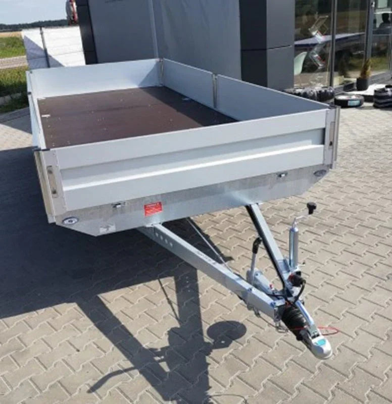 Plataforma lateral abatible Boss 600 x 200 cm 3500 KG + rampas + muletas