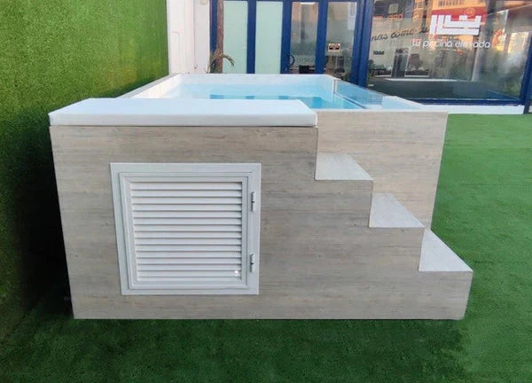 Piscina elevada acero rigido ilu pro 240