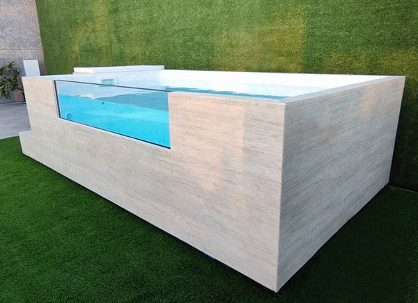 Piscina elevada acero rigido ilu pro 235
