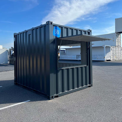 Contenedor Marítimo de 10 Pies HC (High Cube) Adaptado para Oficina