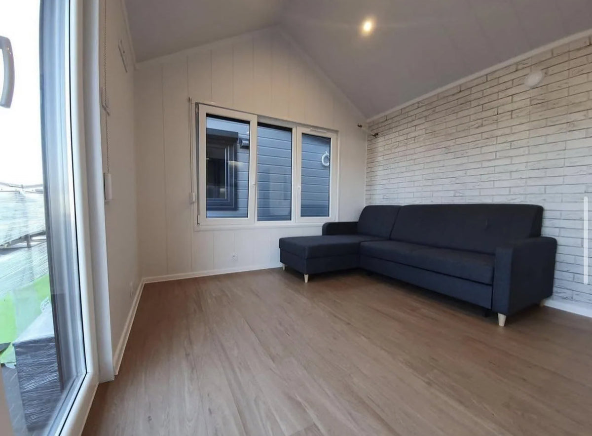 Casa móvil carlos 35 m2 (10 x 3,5 m)