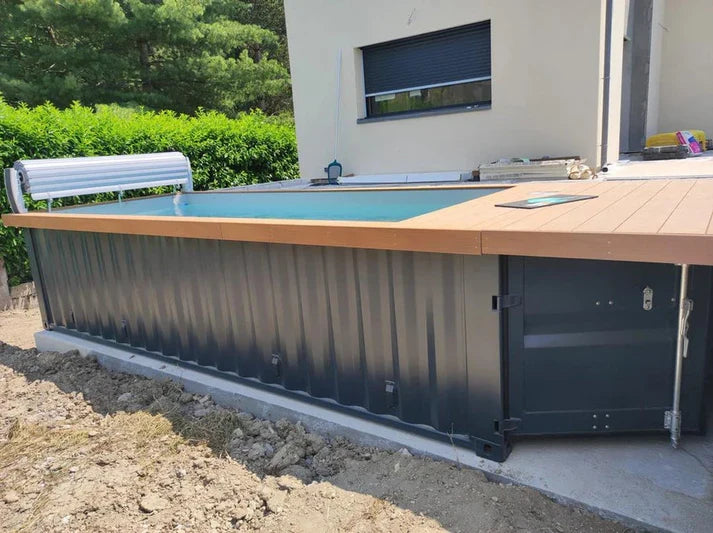 Piscina contenedor de 6 metros