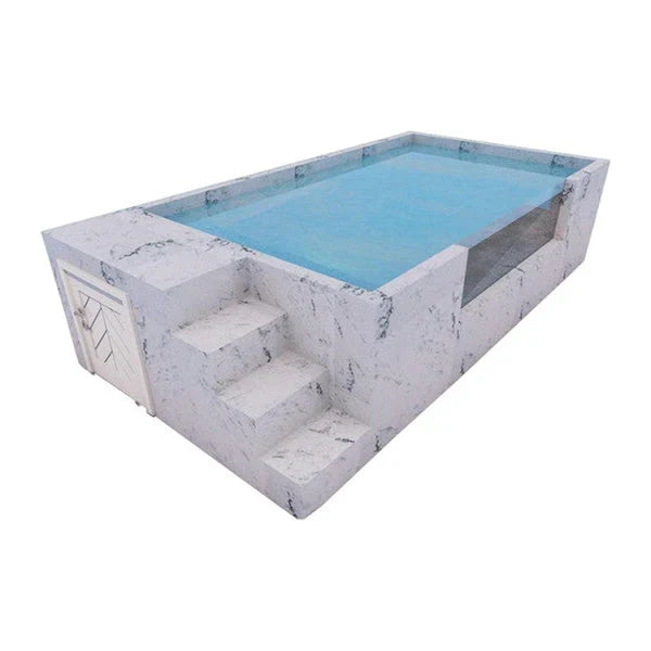 Piscina elevada acero rigido ilu pro 235