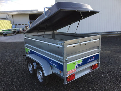 Remolque 2 ejes lider florence 39330 -GVW 500KG O 750KG 2330 x 1320 H39 cm