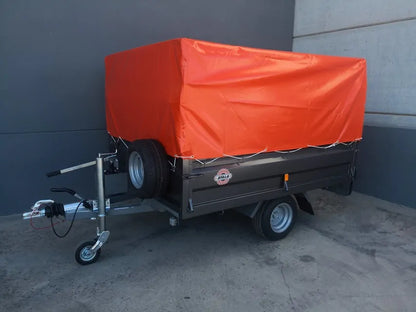 Remolque basculante hidráulico 750 kg – ruedas por debajo 2200 x 1600 x 400 mm