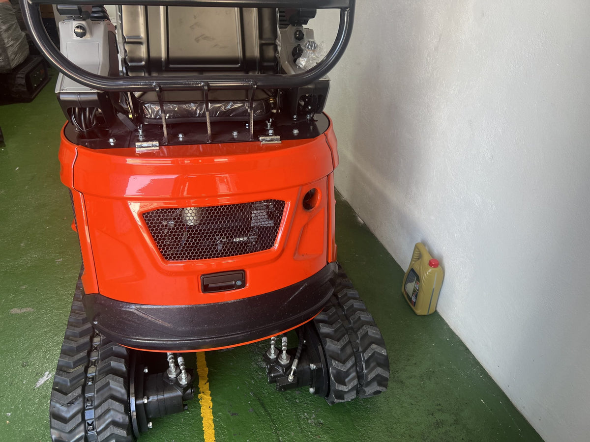 Mini Excavadora Giratoria BAIMSE 1800 kg, Motor Kubota de 3 Cilindros