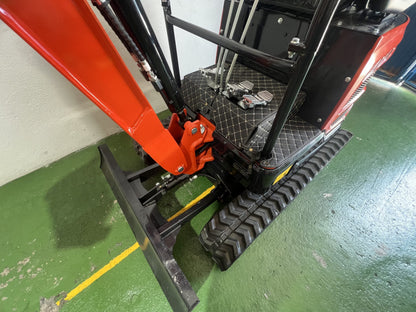 Mini Excavadora Giratoria BAIMSE 1800 kg, Motor Kubota de 3 Cilindros
