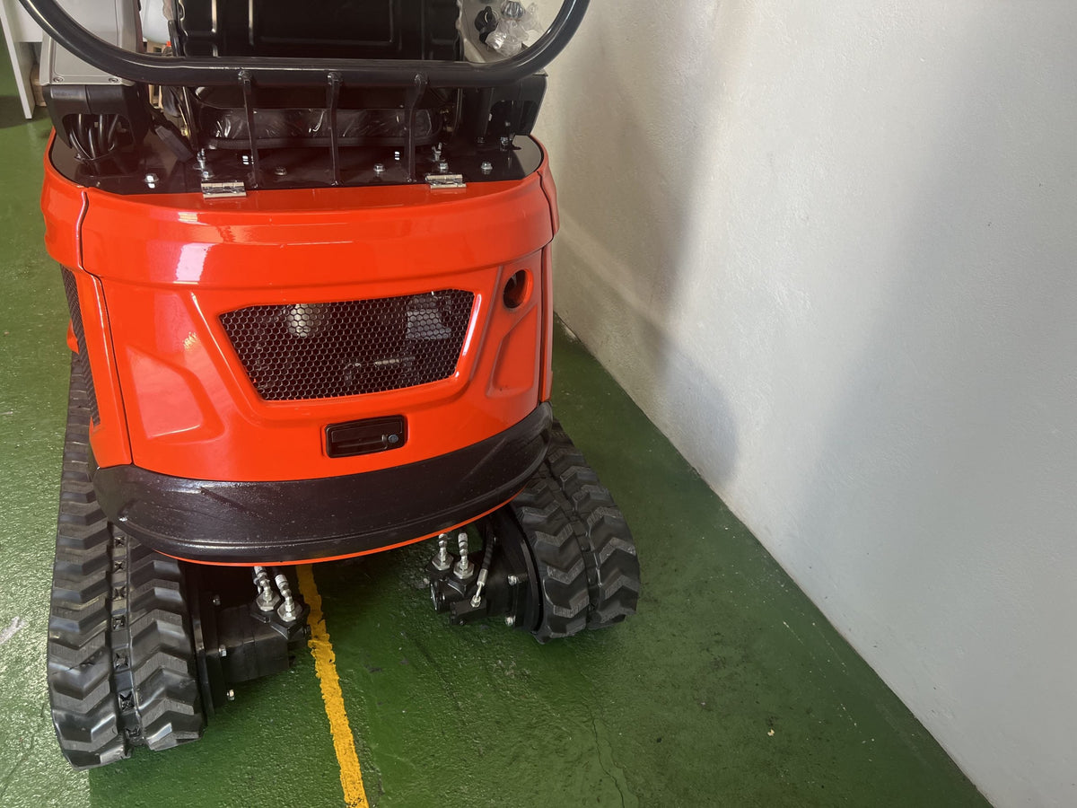Mini Excavadora Giratoria BAIMSE 1800 kg, Motor Kubota de 3 Cilindros