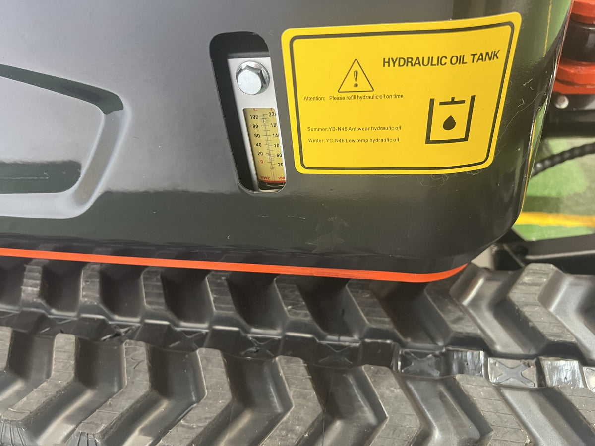 Mini Excavadora Giratoria BAIMSE 1800 kg, Motor Kubota de 3 Cilindros