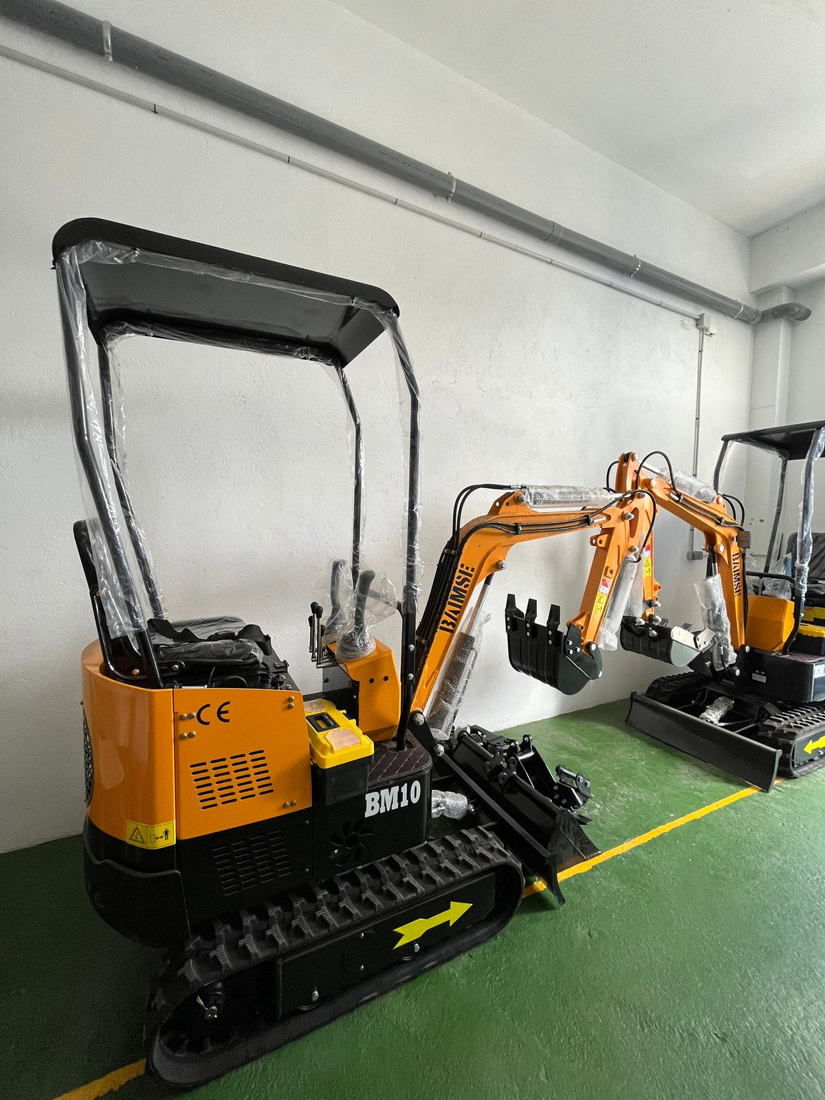 Miniexcavadora Giratoria JPC BAIMSE BM10 1 Tonelada, Motor Monocilíndrico