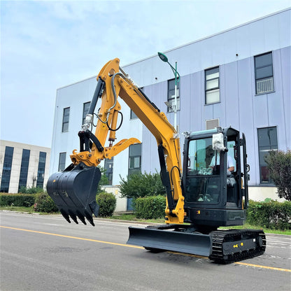 Mini-excavadora Kubota de 3,5 toneladas