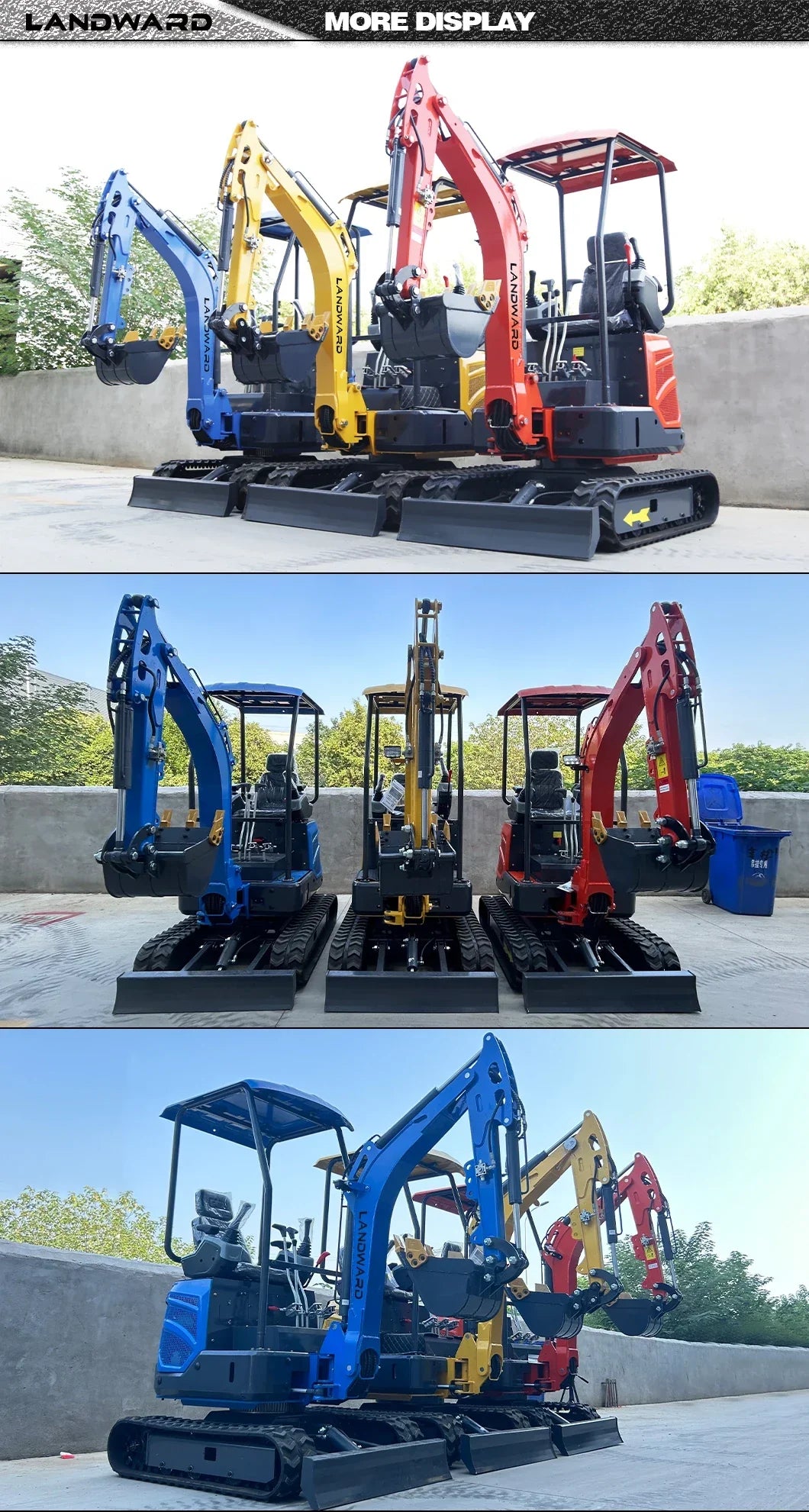 Mini-Excavadora 1.8 Toneladas