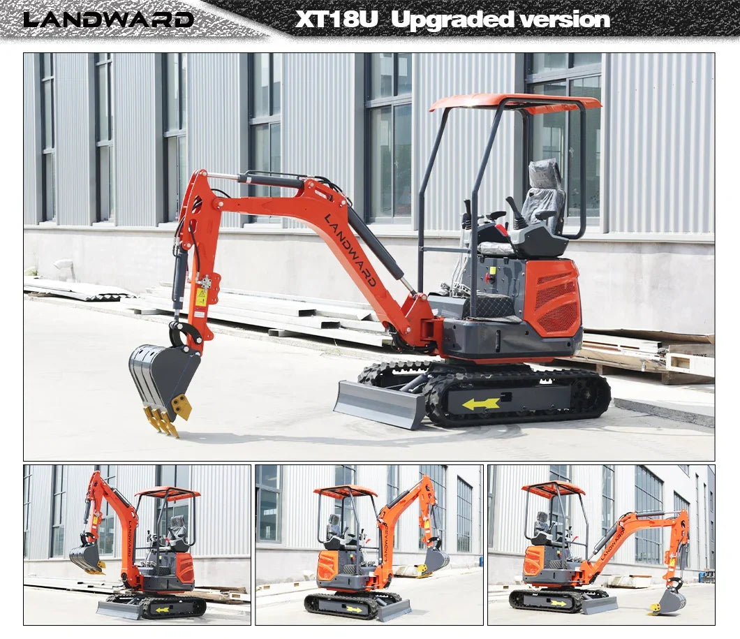 Mini-Excavadora 1.8 Toneladas