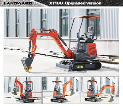 Mini-Excavadora 1.8 Toneladas