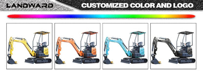 Mini-Excavadora 1.8 Toneladas