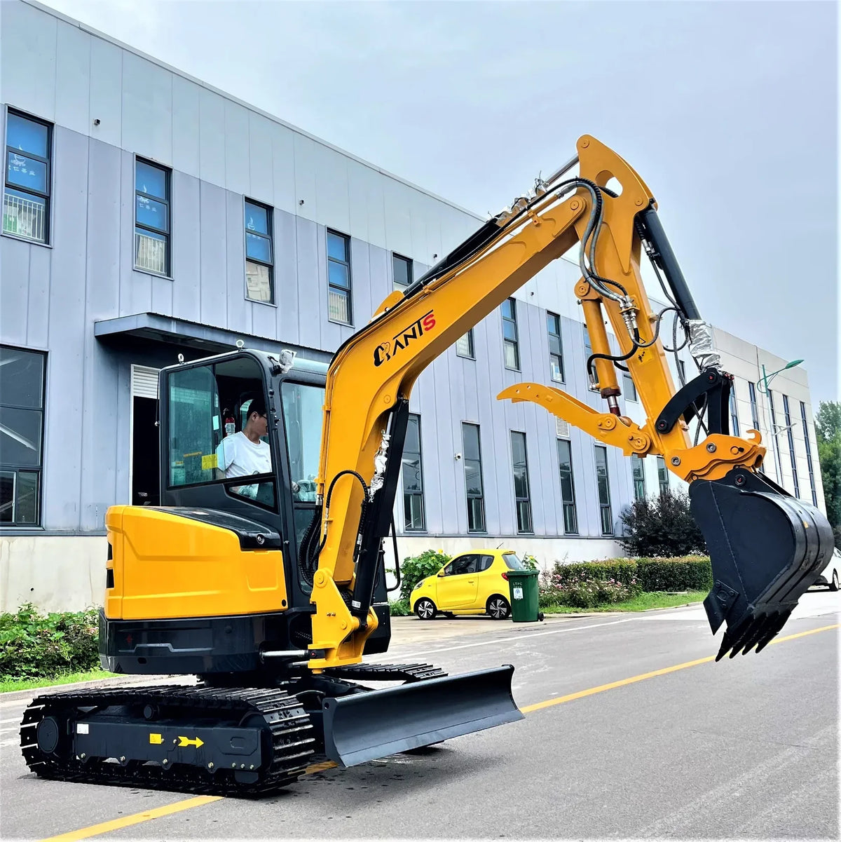 Mini-excavadora Kubota de 3,5 toneladas