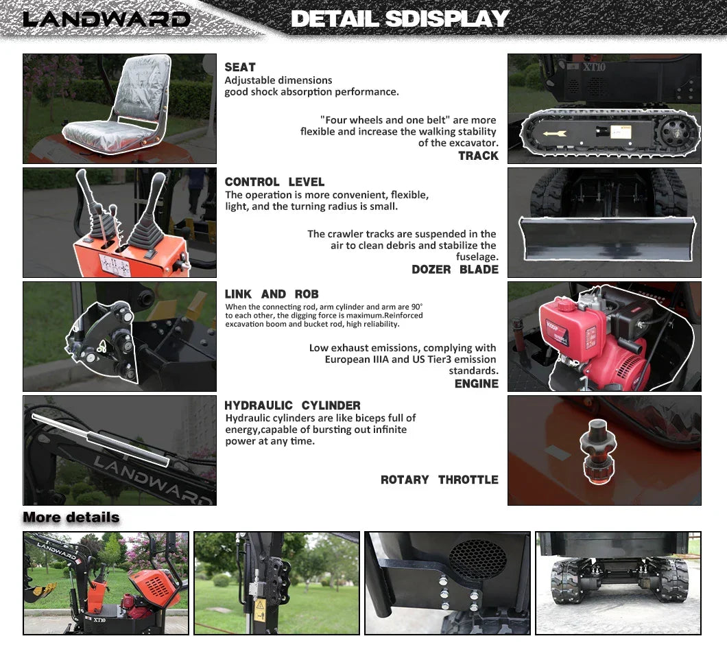 Mini-Excavadora 1.8 Toneladas
