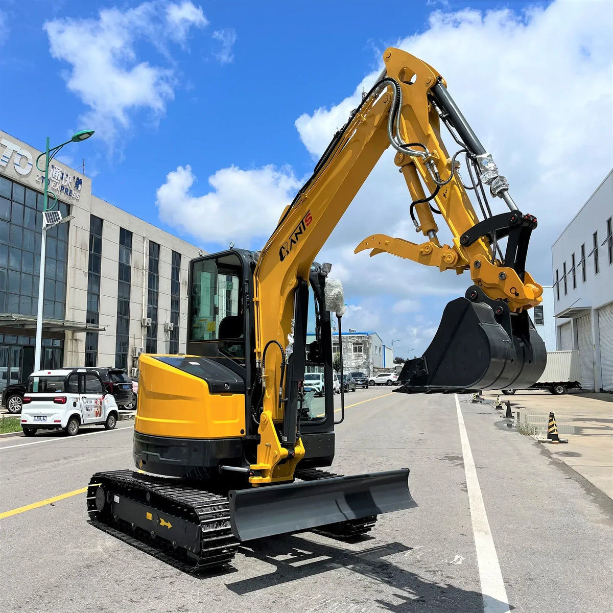 Mini-excavadora Kubota de 3,5 toneladas