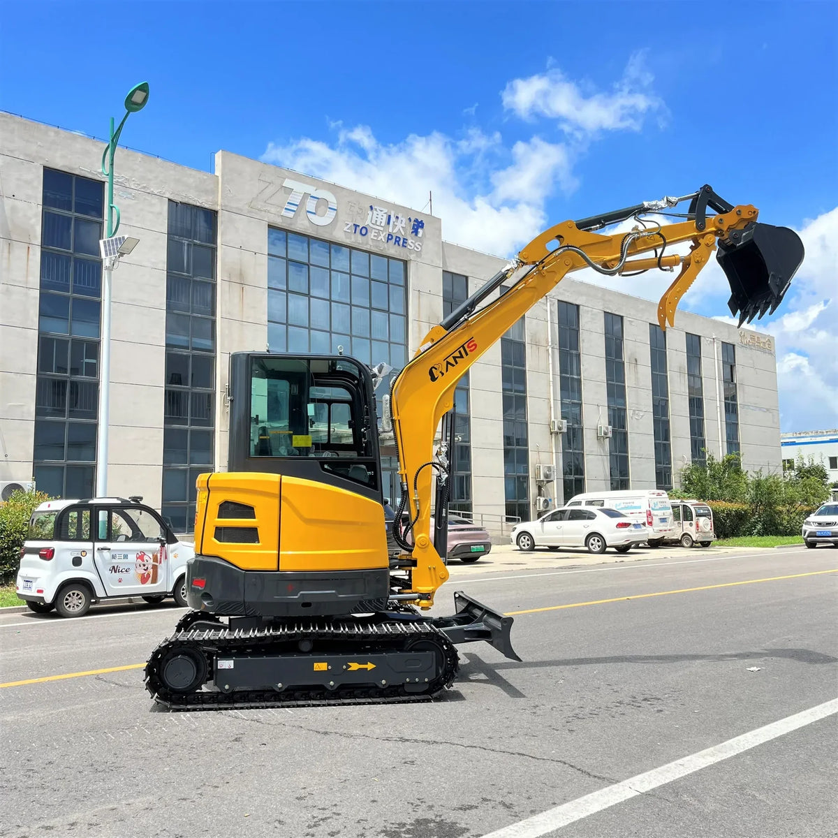 Mini-excavadora Kubota de 3,5 toneladas