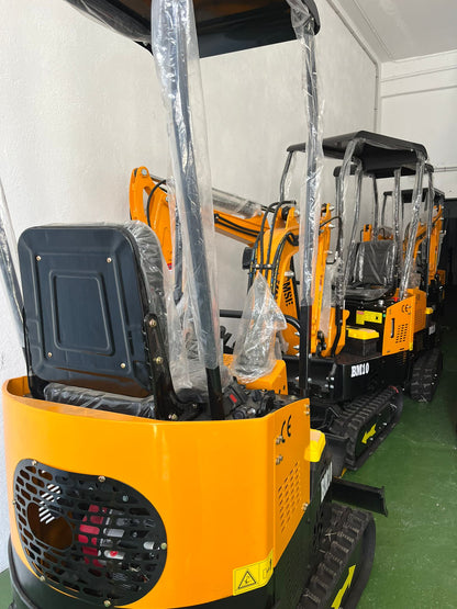 Miniexcavadora Giratoria JPC BAIMSE BM10 1 Tonelada, Motor Monocilíndrico