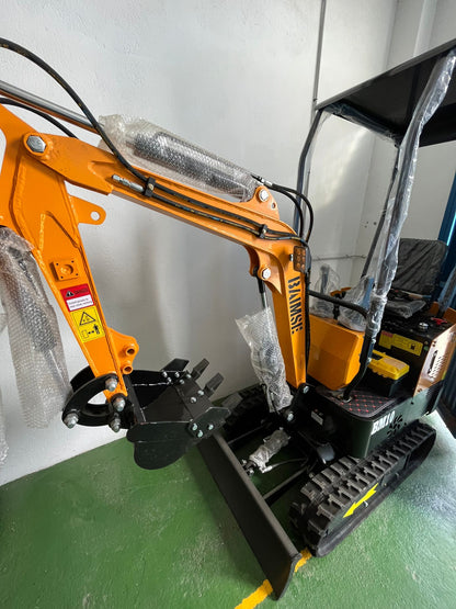 Miniexcavadora Giratoria JPC BAIMSE BM10 1 Tonelada, Motor Monocilíndrico